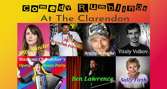 Comedy rumblings at The Clarendon 7